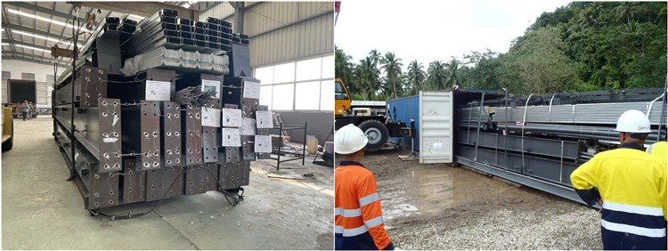 steel frame granny flats packaging & shipping steel frame granny flats packaging & shipping