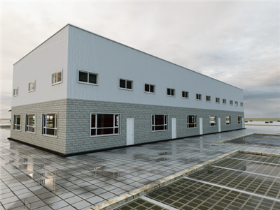 Jednokatna čelična skladišna zgrada